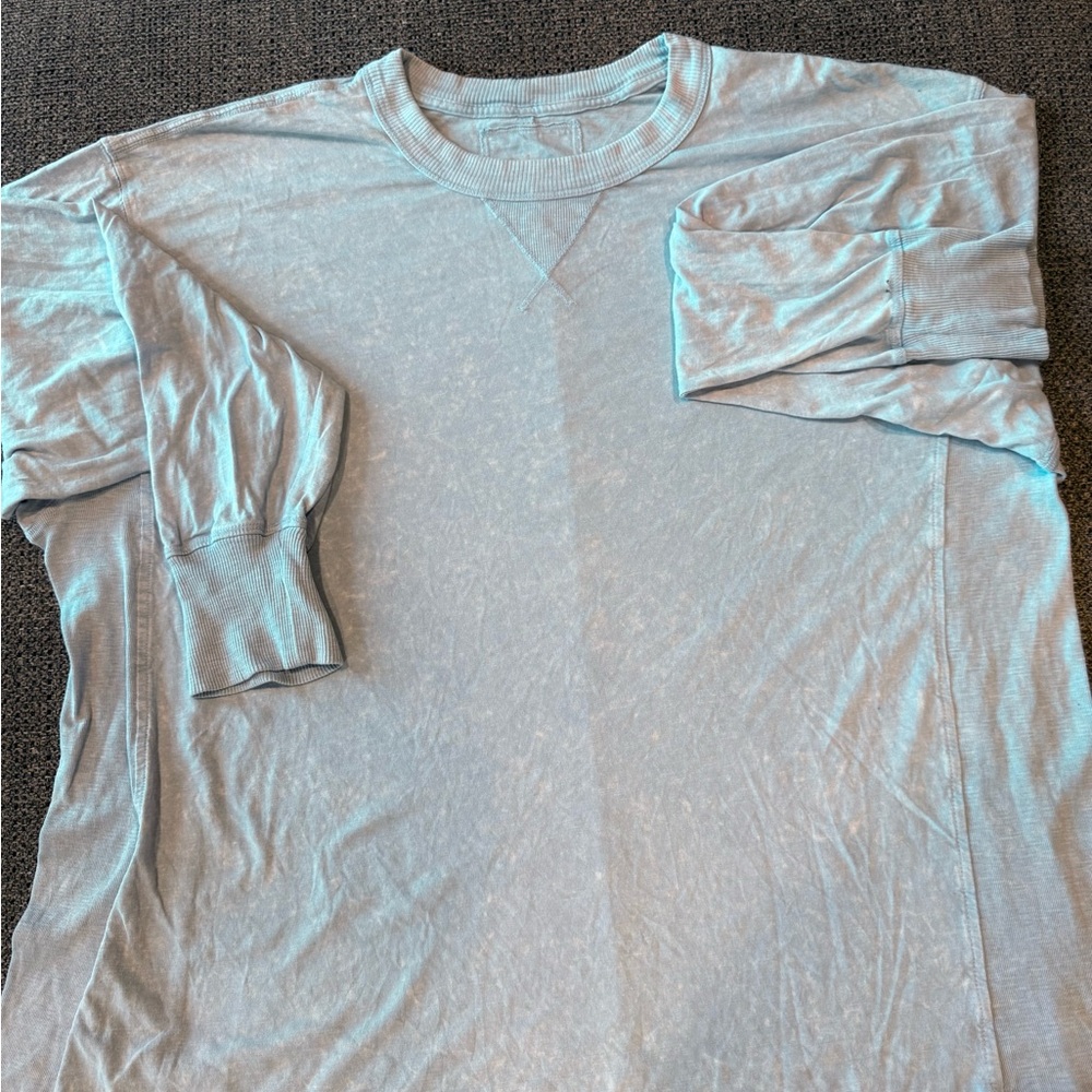 Aerie Soft Blue Long sleeve Shirt